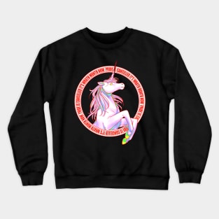 PRIDE IS CANCELLED ITS WRATH MONTH NOW Crewneck Sweatshirt